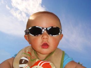 baby in shades | Pediatric Eye Exams In Warminster PA